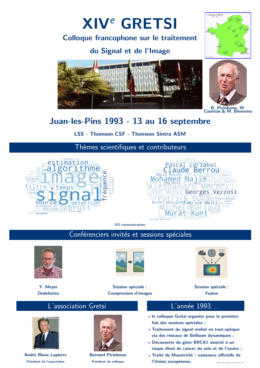 Affiche du colloque 1993