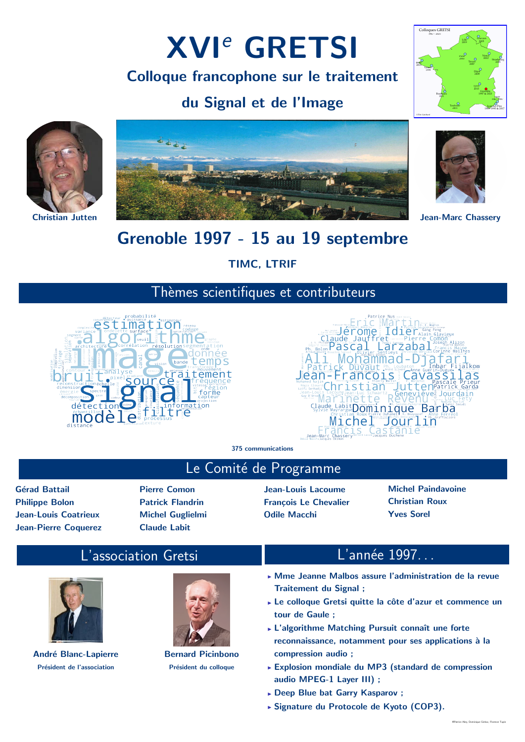 Affiche du colloque 1997
