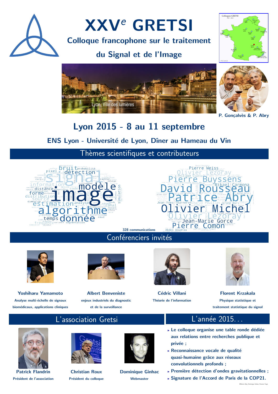 Affiche du colloque 2015